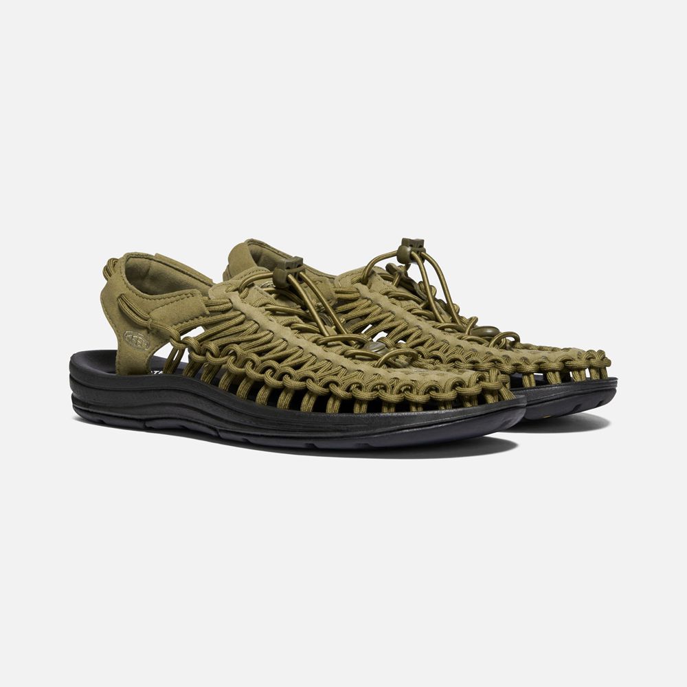 Keen Slip-On Sandaler Dam Olivgröna - Uneek - 387546CPN